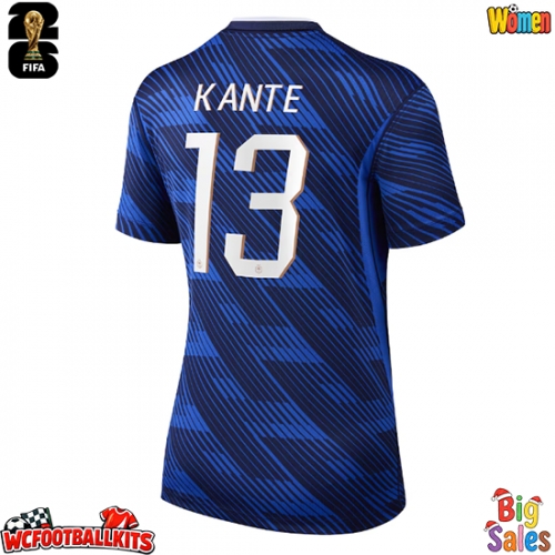 France Kante #13 Replica Home Stadium Shirt for Women World Cup 2026 Short Sleeve